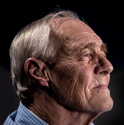 Portrait of senior man